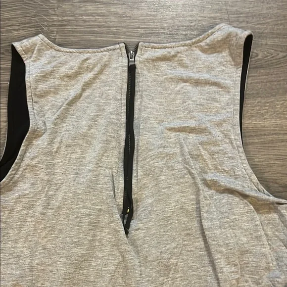 Splendid Gray and Black Skater Mini Skirt for Casual Occasions - Picture 6 of 6